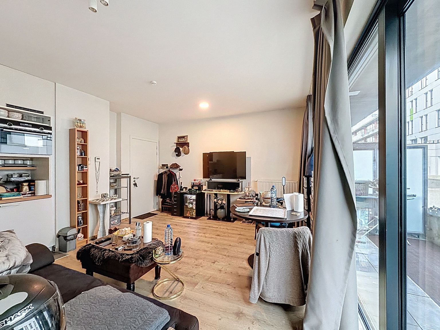 Séjour lumineux de l’appartement Allée Verte