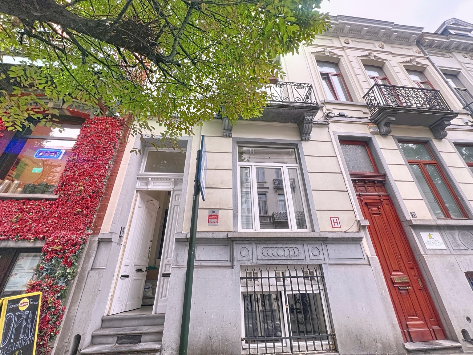 Façade de la maison rue Franklin